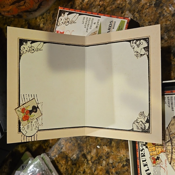 Flours de Rigaud Lang note cards - Picture 6 of 7